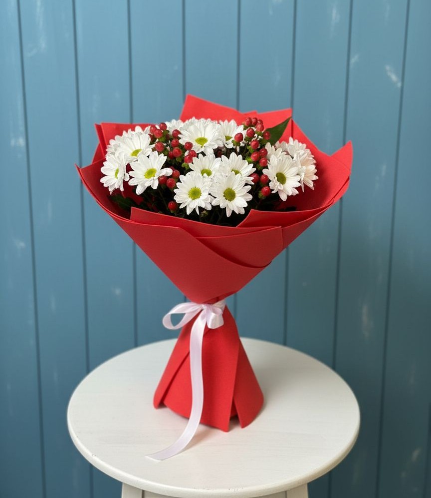 Букет цветов из: Хризантемы в Полтавском