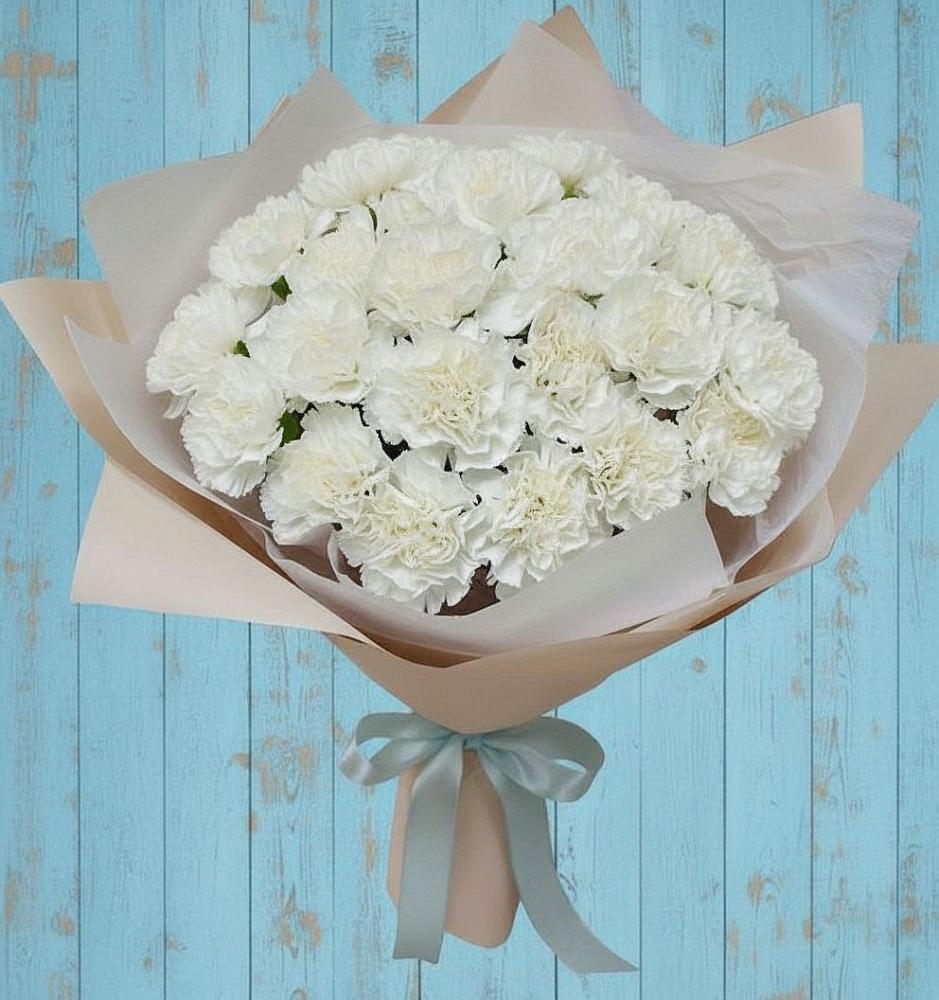 Букет цветов из: Гвоздики в Полтавском