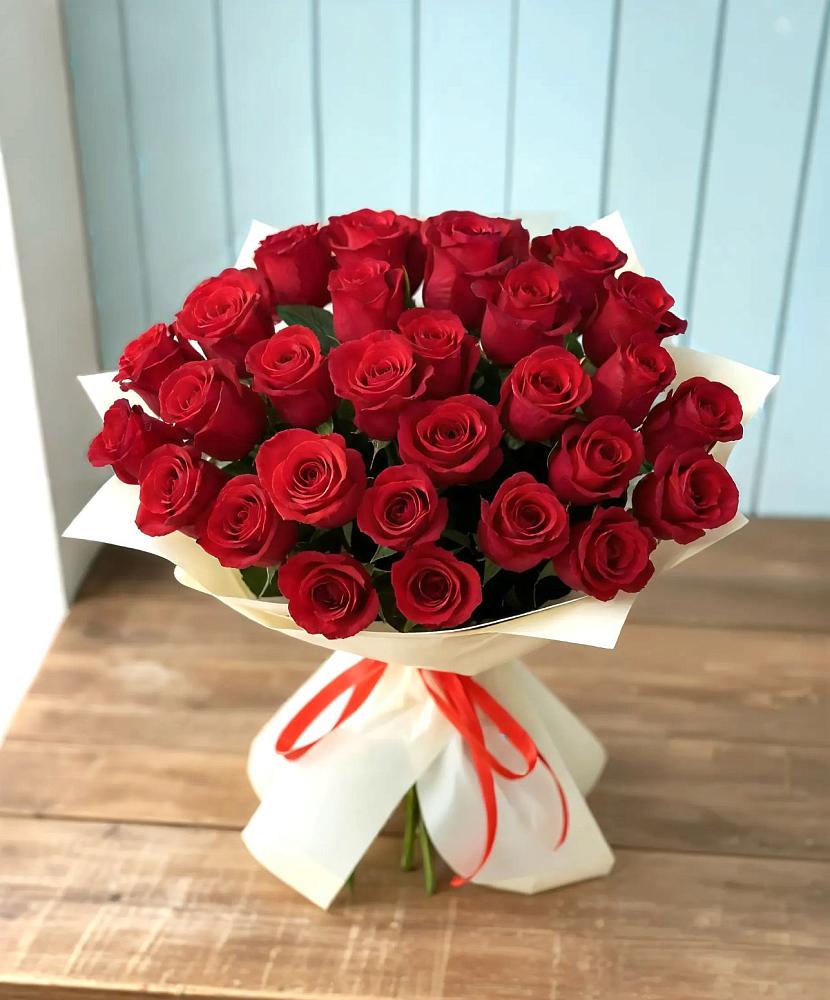 Букет 29 Красных роз в Полтавском