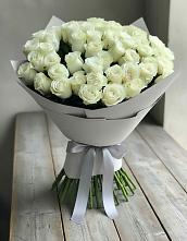 Букет 35 Белых роз в Полтавском
