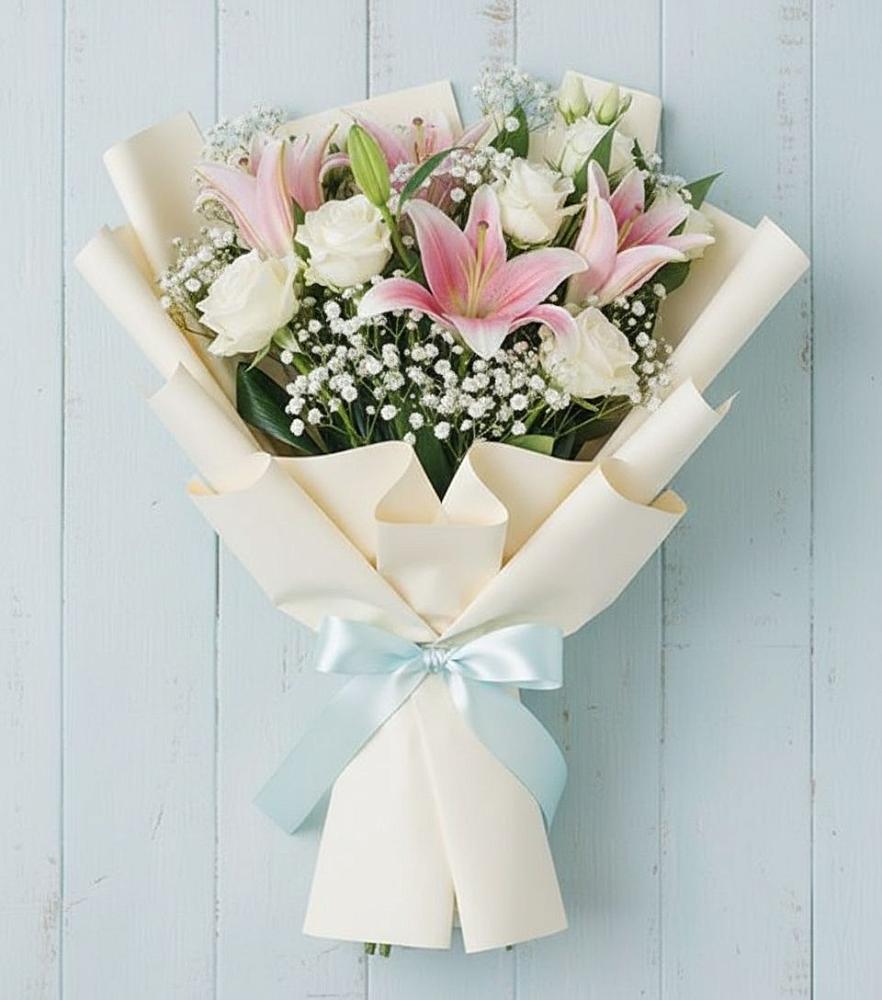 Букет цветов из: Лилии в Полтавском