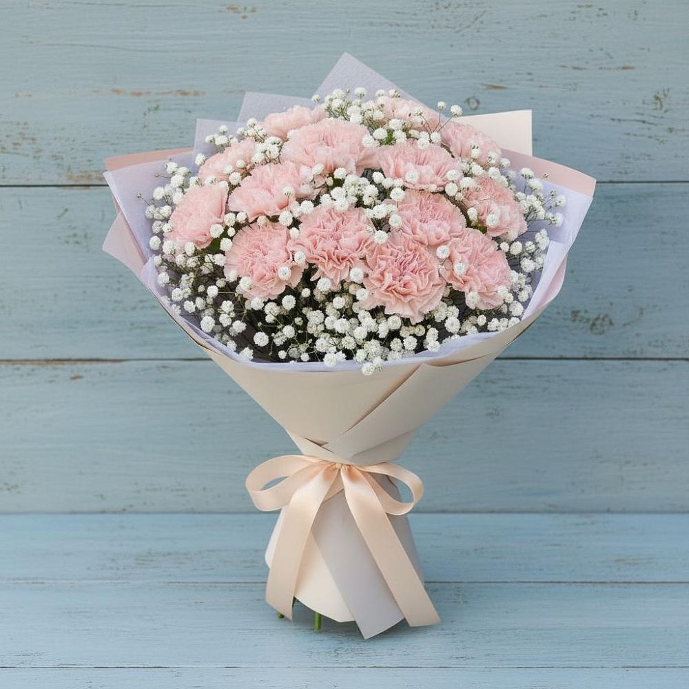 Букет цветов из: Гвоздики в Полтавском