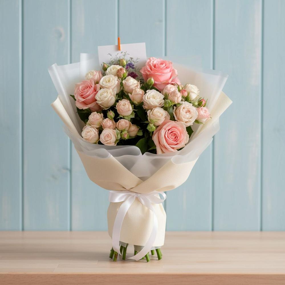 Букет цветов из: Розы в Полтавском