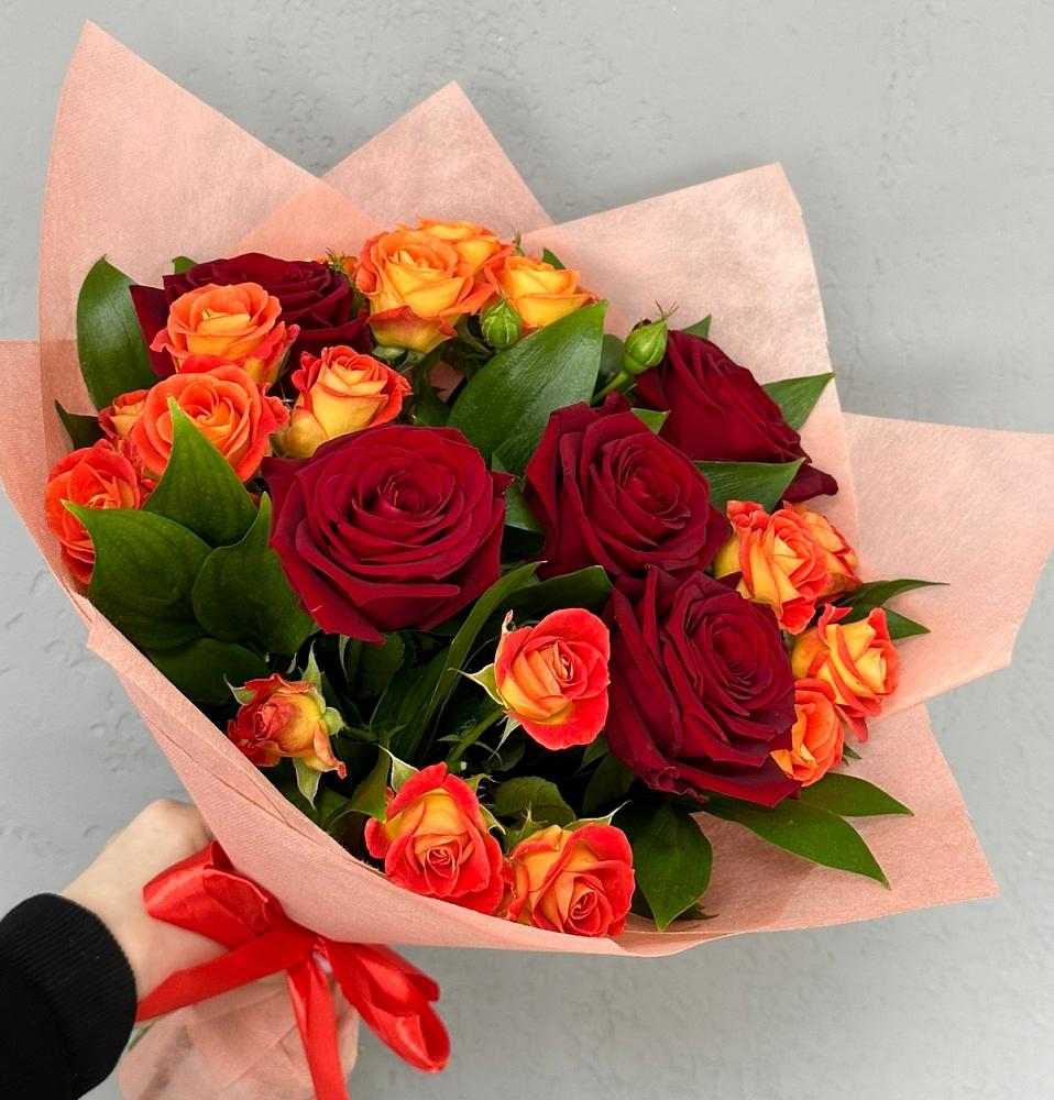 Букет Любовь и восторг в Полтавском