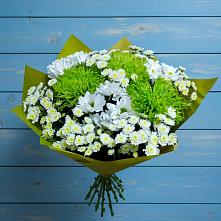 Букет цветов из:  Хризантемы #REPLACE_PRED# Полтавском