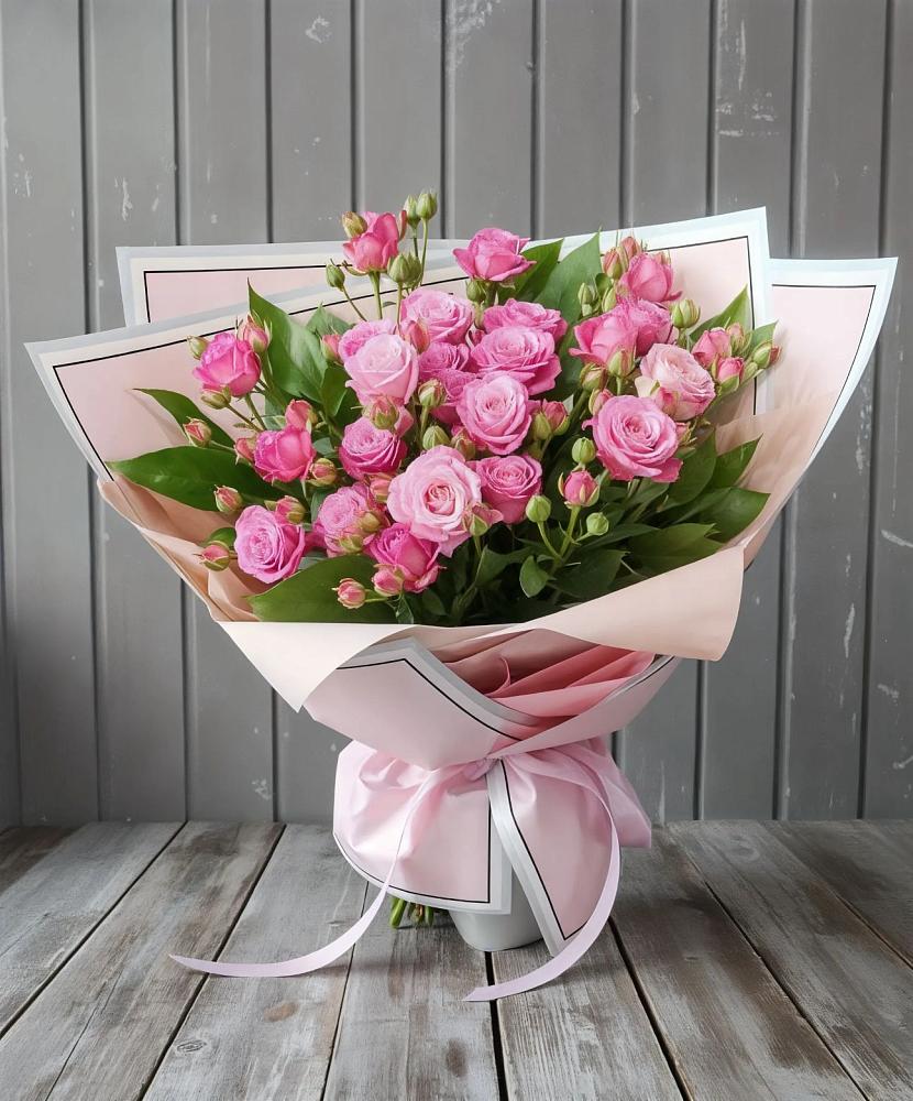 Букет Розовый кустик в Полтавском