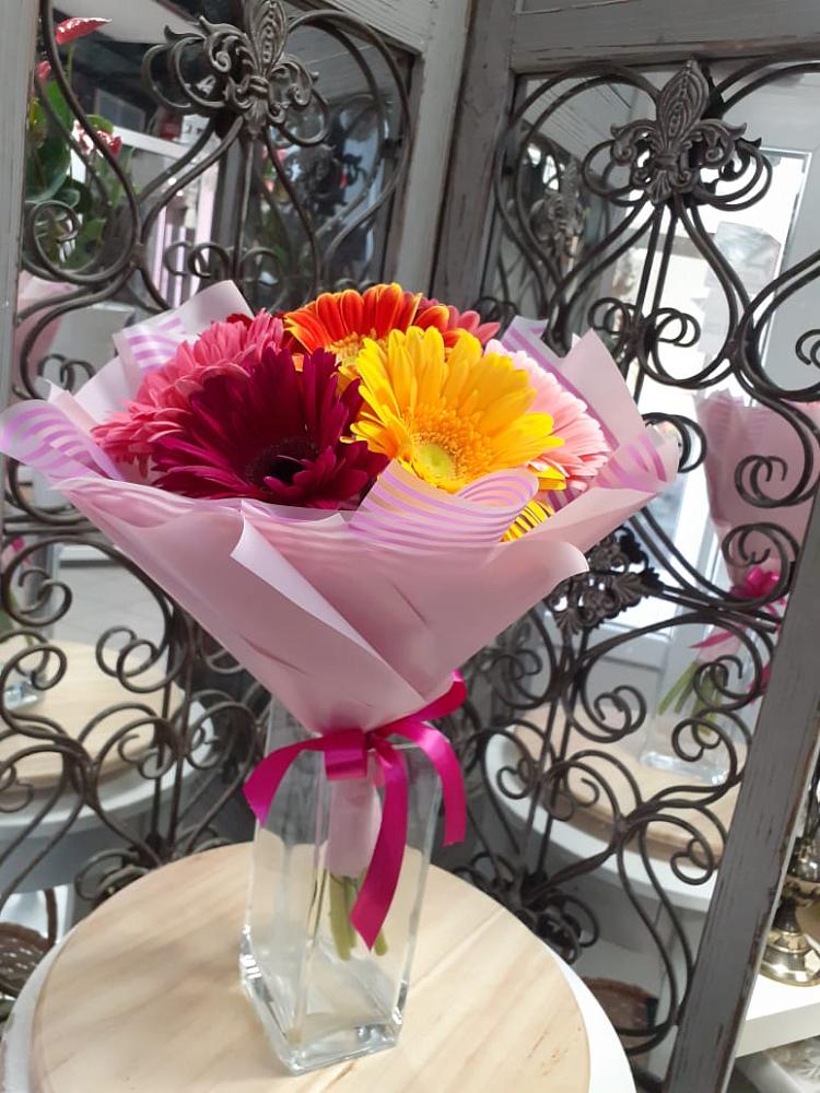 Букет цветов из: Герберы в Полтавском