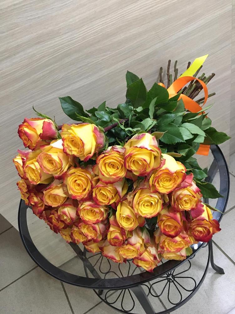 Букет Желтые розы в Полтавском