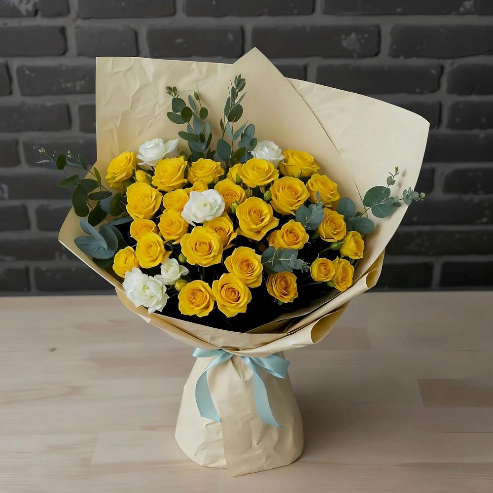 Букет цветов из: Розы в Полтавском