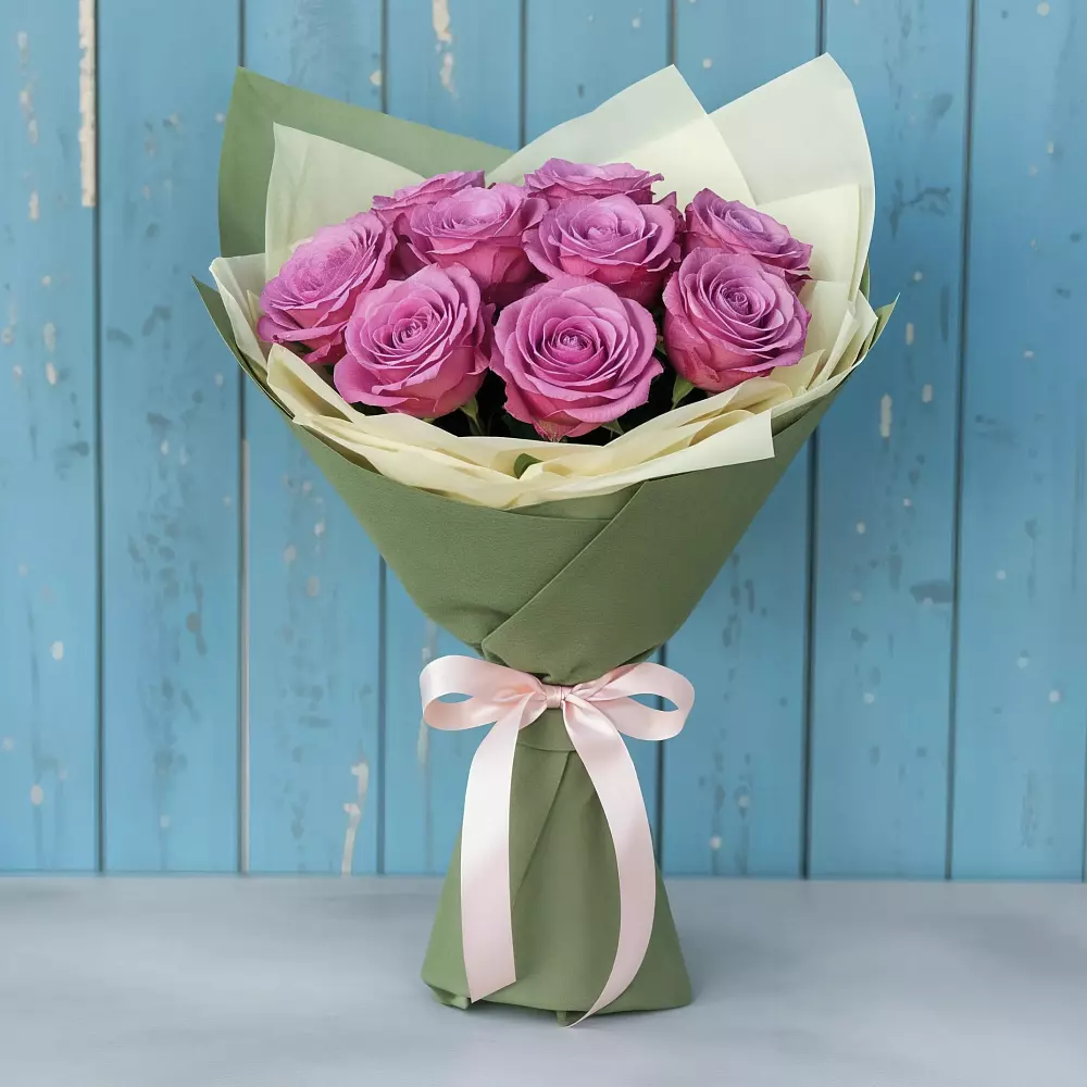 Букет Розы Фёрст Леди в Полтавском