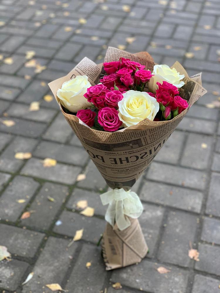 Букет цветов из: Розы в Полтавском