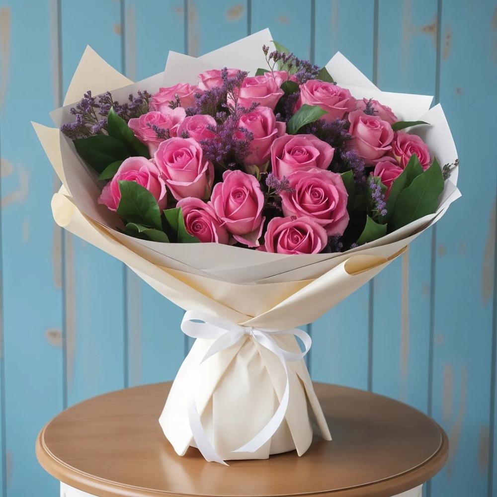 Букет цветов из: Розы в Полтавском