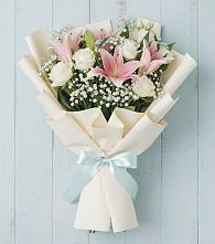 Букет цветов из:  Лилии в Полтавском