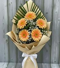 Букет цветов из:  Герберы в Полтавском