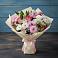 Букет цветов из: Хризантемы, Альстромерии и Розы в Полтавском